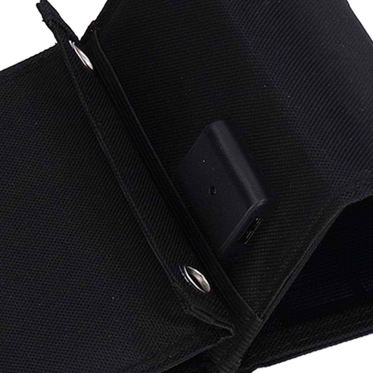7.5W Solar Panel Kit Portable 5 Folding Solar Charger Bag with Carabiners for Mobile Phone Car Ship V1294-YM0523-3114210140811