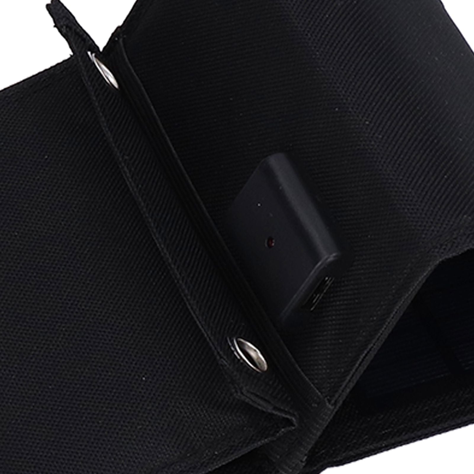 7.5W Solar Panel Kit Portable 5 Folding Solar Charger Bag with Carabiners for Mobile Phone Car Ship V1294-YM0523-3114210140811