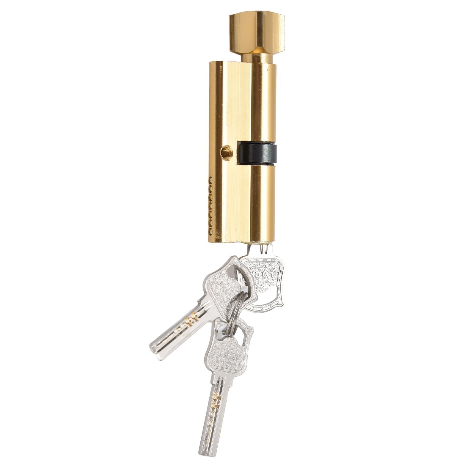 Cylinder Lock Door Locker Core Home Security System Tool Aluminum with Key for Cabinet Mailbox Drawer V1294-YM0523-3114210145411