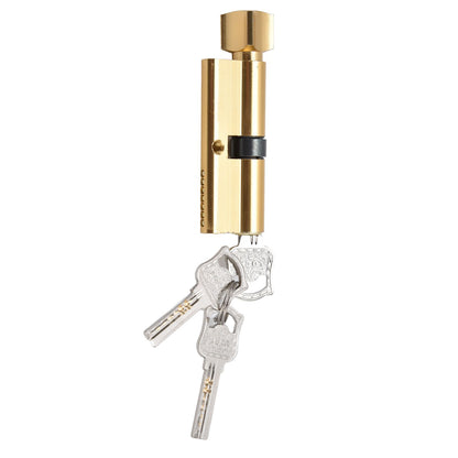 Cylinder Lock Door Locker Core Home Security System Tool Aluminum with Key for Cabinet Mailbox Drawer V1294-YM0523-3114210145411