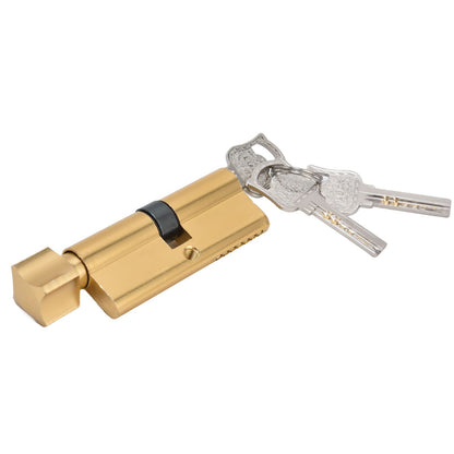 Cylinder Lock Door Locker Core Home Security System Tool Aluminum with Key for Cabinet Mailbox Drawer V1294-YM0523-3114210145411