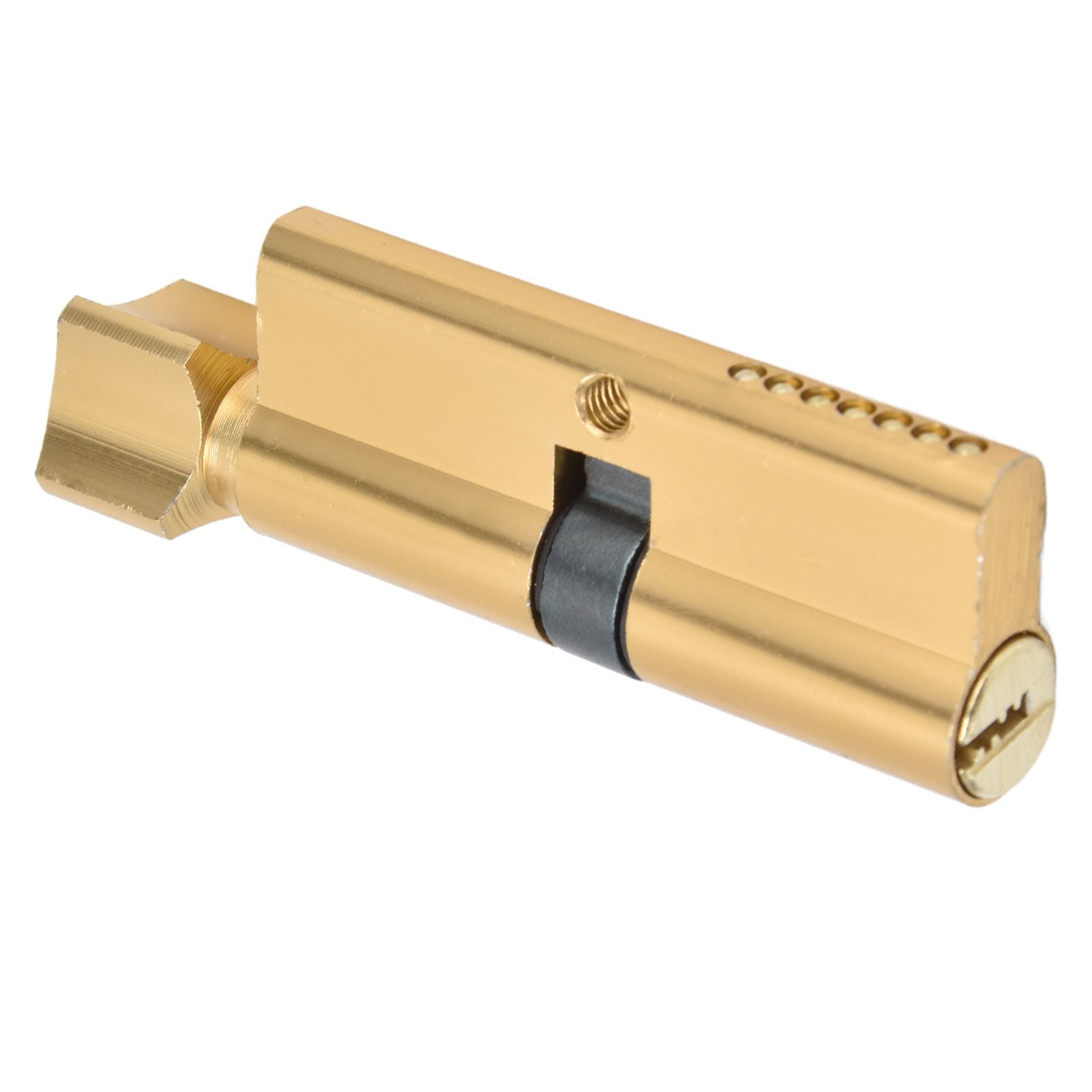 Cylinder Lock Door Locker Core Home Security System Tool Aluminum with Key for Cabinet Mailbox Drawer V1294-YM0523-3114210145411