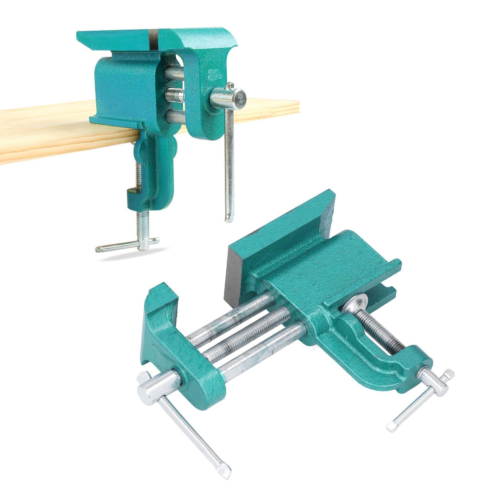 Bench Vise Stable Movement Wide High Strong Jaws Multifunctional Vise Clamp for Woodworking Industry V1294-YM0523-3114210160011