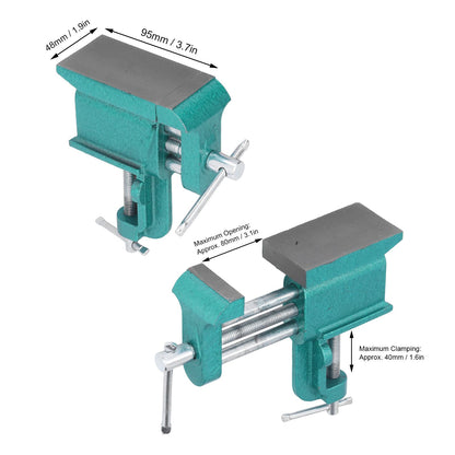 Bench Vise Stable Movement Wide High Strong Jaws Multifunctional Vise Clamp for Woodworking Industry V1294-YM0523-3114210160011