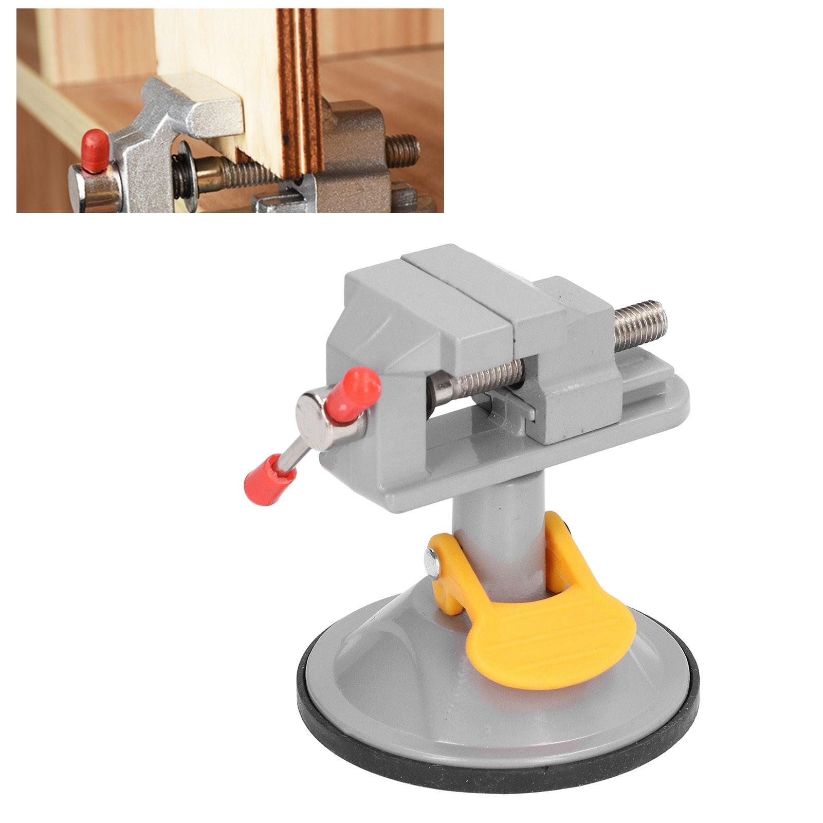 Mini Suction Vise Clamp Mini Table Suction Vise for DIY Jewelry Carving Watch Repairing V1294-YM0523-3114210162311