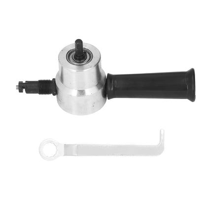 Double Head Metal Sheet Nibbler Cutter Portable Aluminium Alloy Electric Nibbler Cutting Tool V1294-YM0523-3114210163111