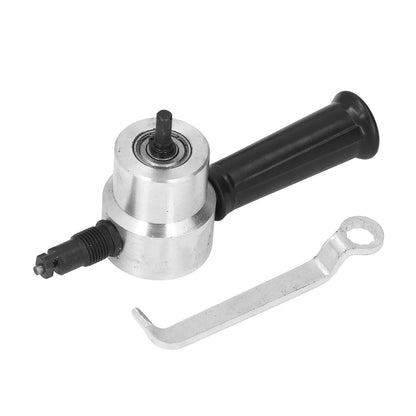 Double Head Metal Sheet Nibbler Cutter Portable Aluminium Alloy Electric Nibbler Cutting Tool V1294-YM0523-3114210163111