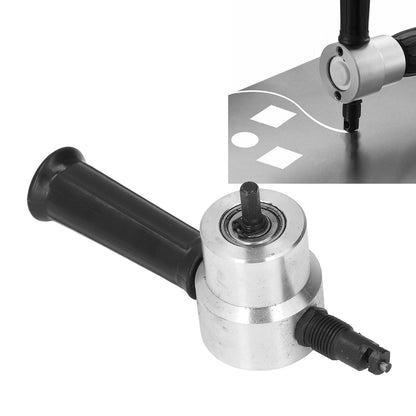 Double Head Metal Sheet Nibbler Cutter Portable Aluminium Alloy Electric Nibbler Cutting Tool V1294-YM0523-3114210163111