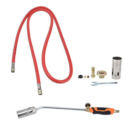 Welding Heating Torch Liquefied Gas Weeding Torch Portable Outdoor Flamethrower with 2m Tube for Household V1294-YM0523-3114210164211