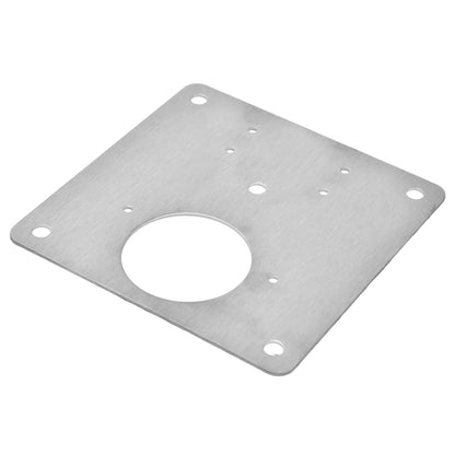 4Set Hinge Plate Stainless Steel Hinge Side Plate Cabinet Door Hinge Repair Bracket for Home Kitchen V1294-YM0523-3114210164611