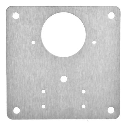 4Set Hinge Plate Stainless Steel Hinge Side Plate Cabinet Door Hinge Repair Bracket for Home Kitchen V1294-YM0523-3114210164611
