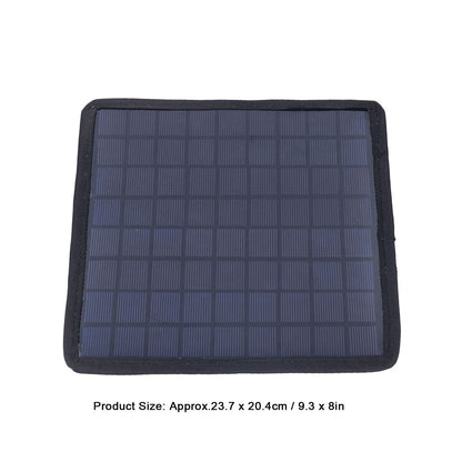 Solar Panel Charger 6W 18V Portable Solar Car 12V Battery Charger Charging Panel Battery Core Board V1294-YM0523-3114220000411