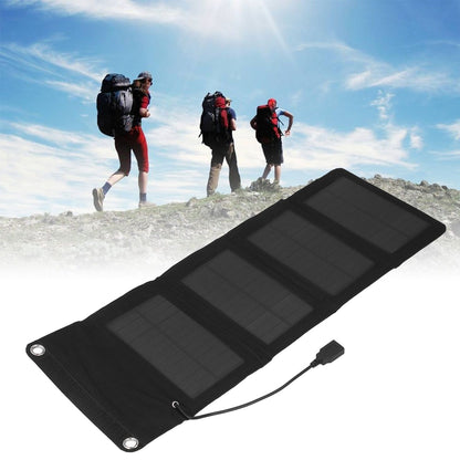 Solar Charger Portable Folding High Conversion Efficiency 7W Protection Battery Power Solar Panel Charger V1294-YM0523-3114220001011