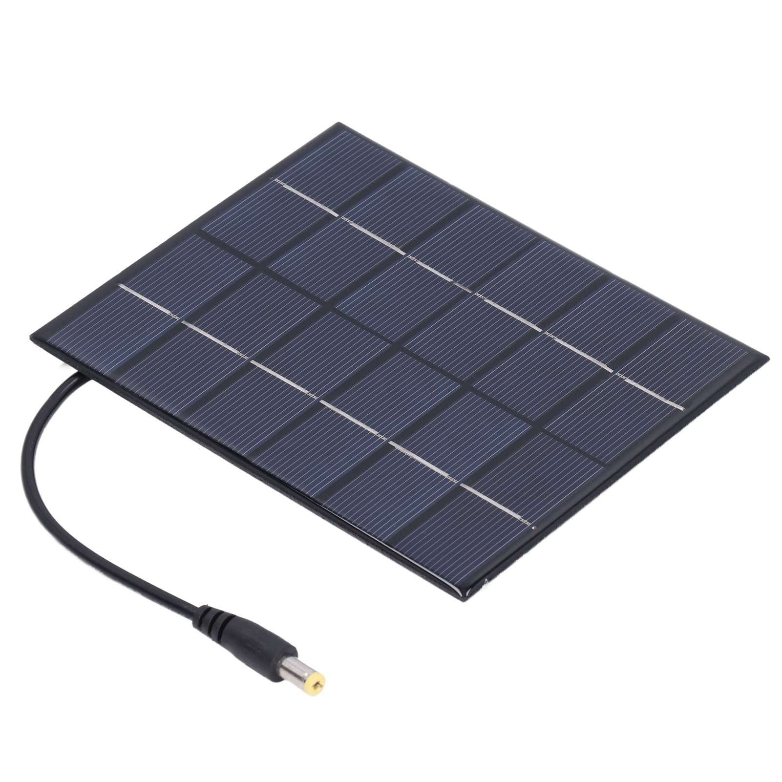 2PCS 2W Solar Panels High Conversion Rate DC5521 Output Rechargeable 3.7V Battery Solar Panel Charger for V1294-YM0523-3114220001211