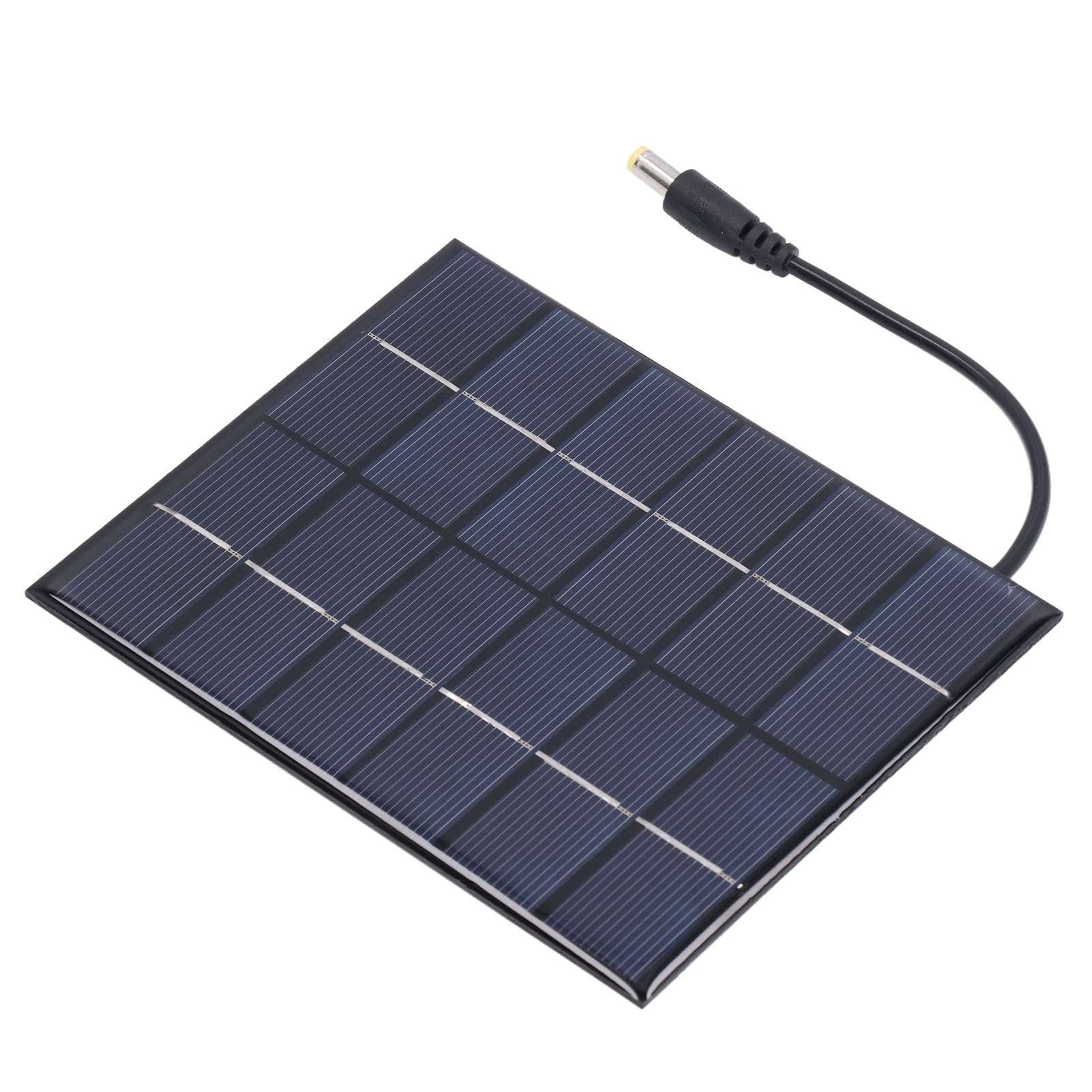 2PCS 2W Solar Panels High Conversion Rate DC5521 Output Rechargeable 3.7V Battery Solar Panel Charger for V1294-YM0523-3114220001211