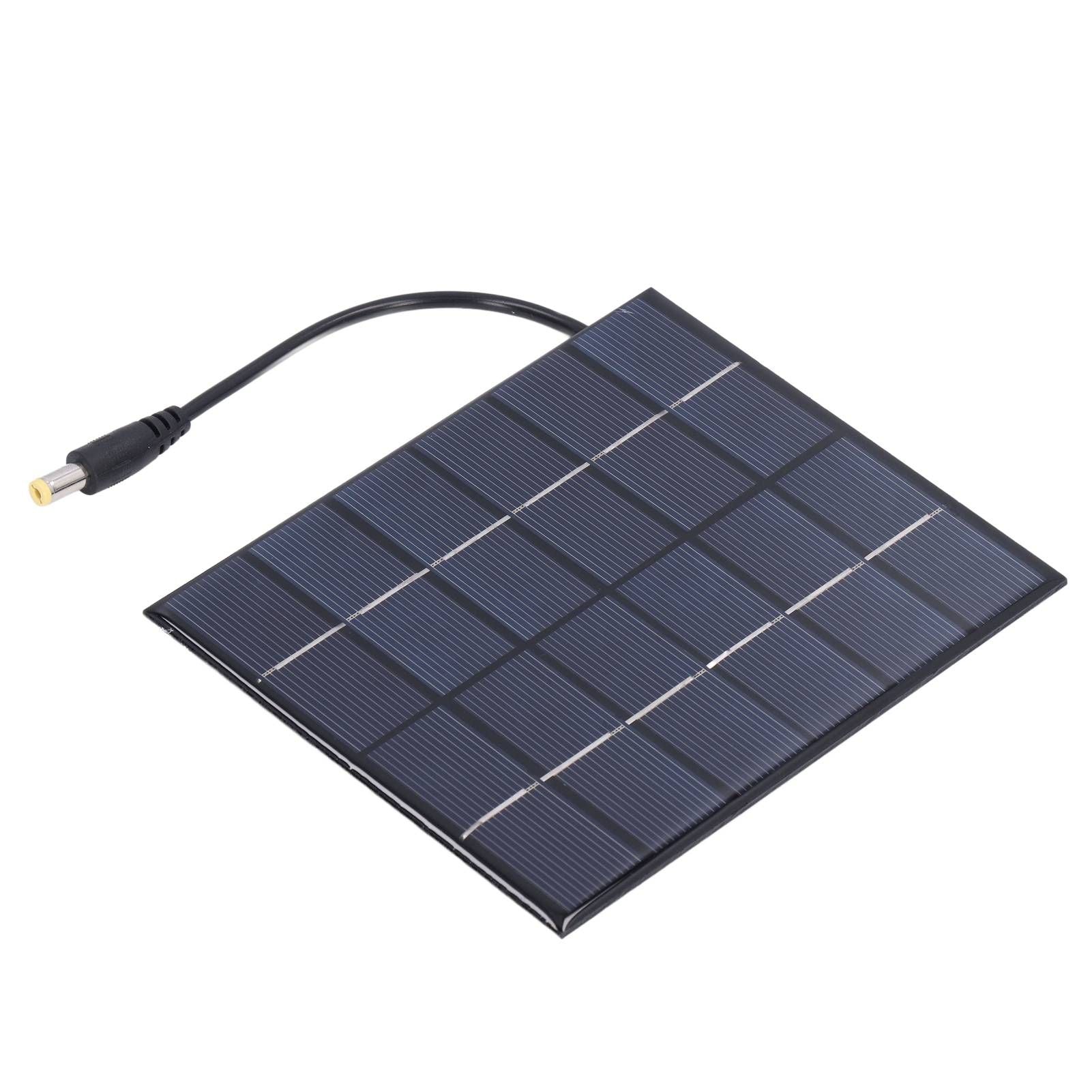 2PCS 2W Solar Panels High Conversion Rate DC5521 Output Rechargeable 3.7V Battery Solar Panel Charger for V1294-YM0523-3114220001211