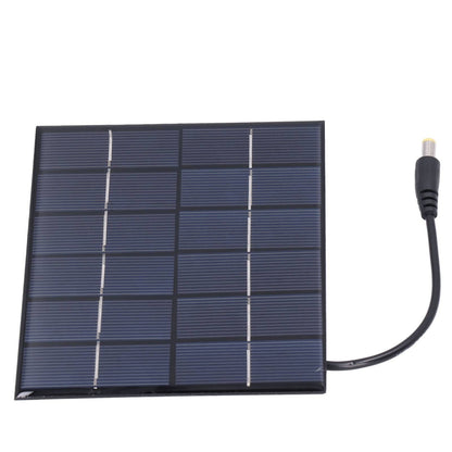 2PCS 2W Solar Panels High Conversion Rate DC5521 Output Rechargeable 3.7V Battery Solar Panel Charger for V1294-YM0523-3114220001211