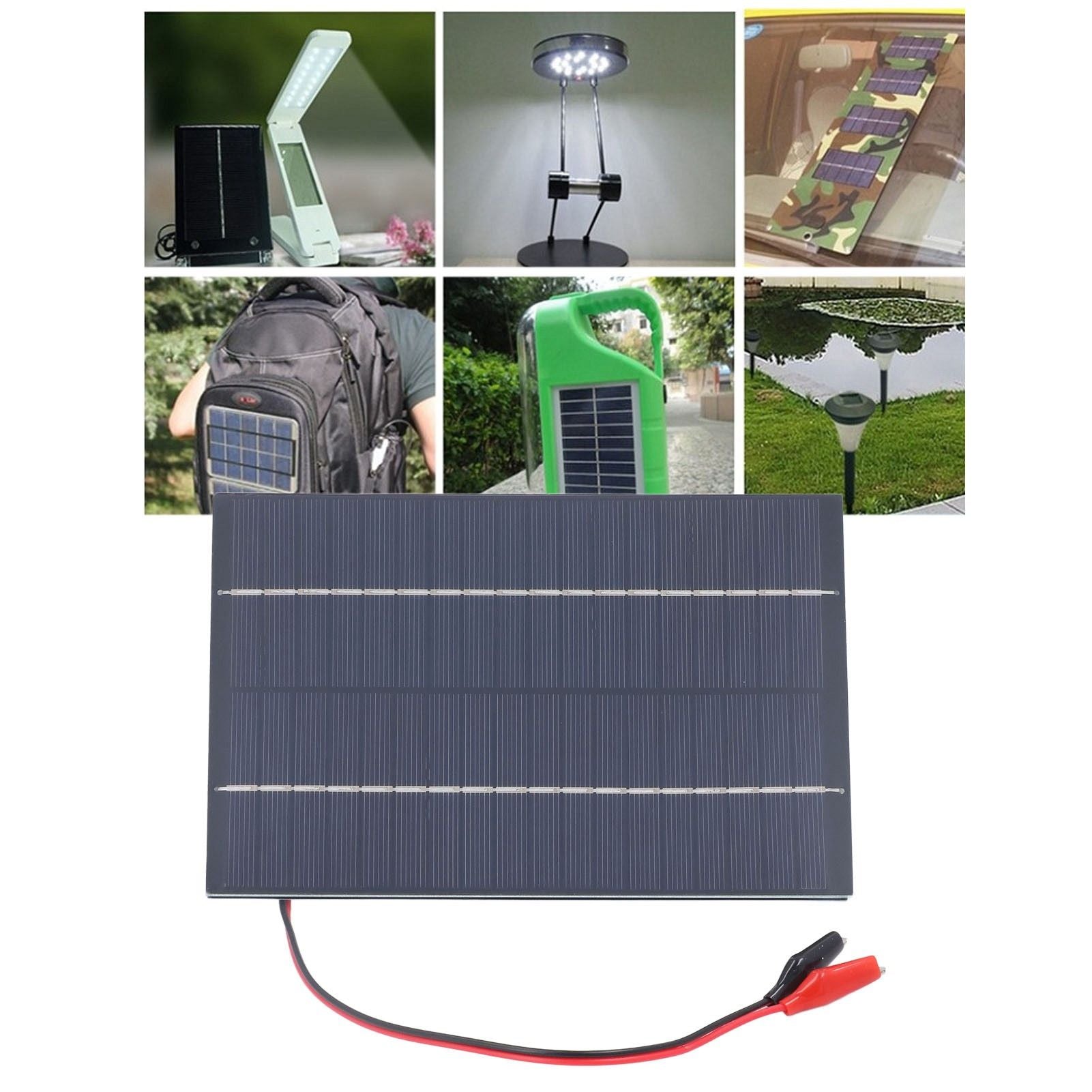 Solar Panel 4.2W 18V Monocrystalline Silicon Solar Panel for Home Lighting Scientific Research Projects V1294-YM0523-3114220001411