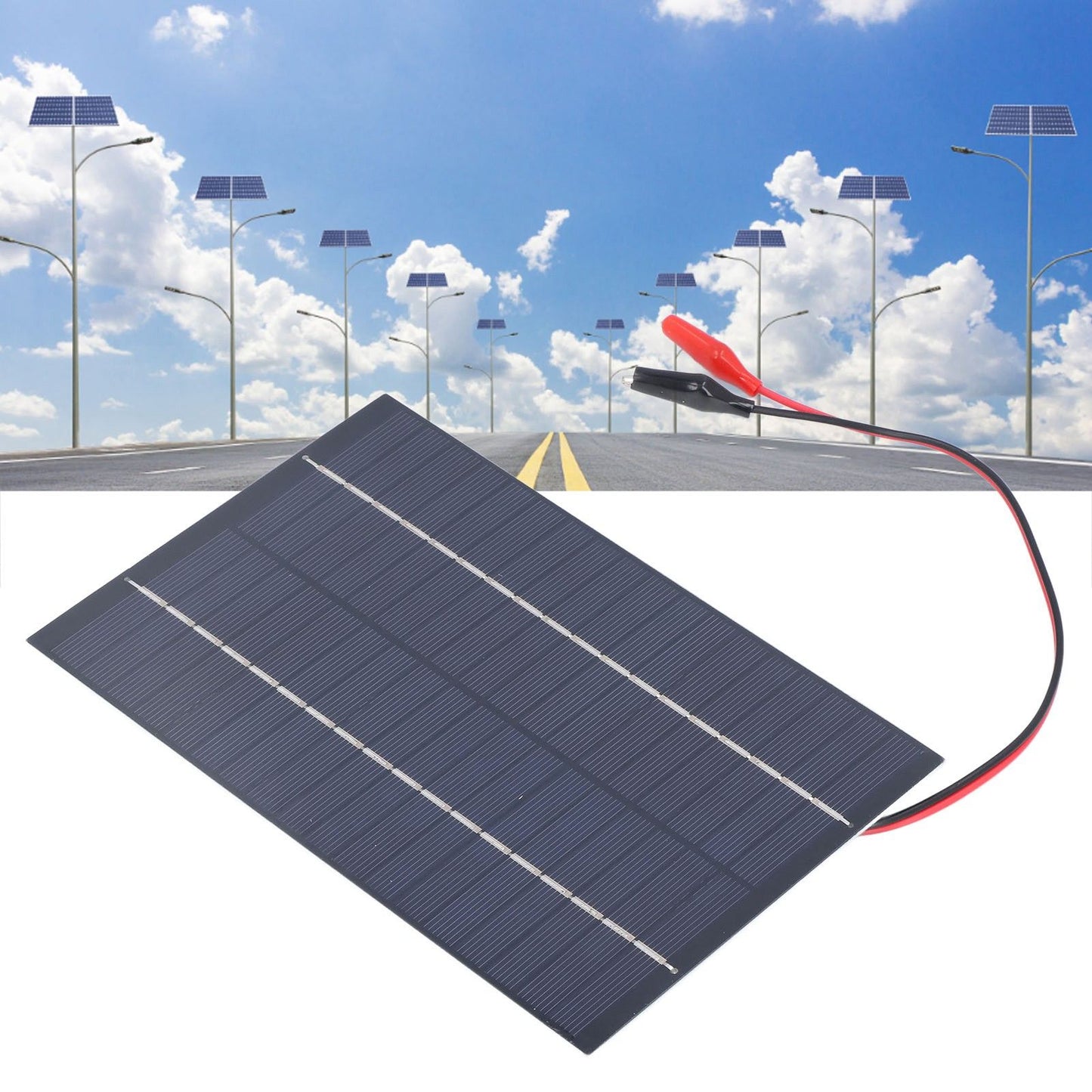 Solar Panel 4.2W 18V Monocrystalline Silicon Solar Panel for Home Lighting Scientific Research Projects V1294-YM0523-3114220001411