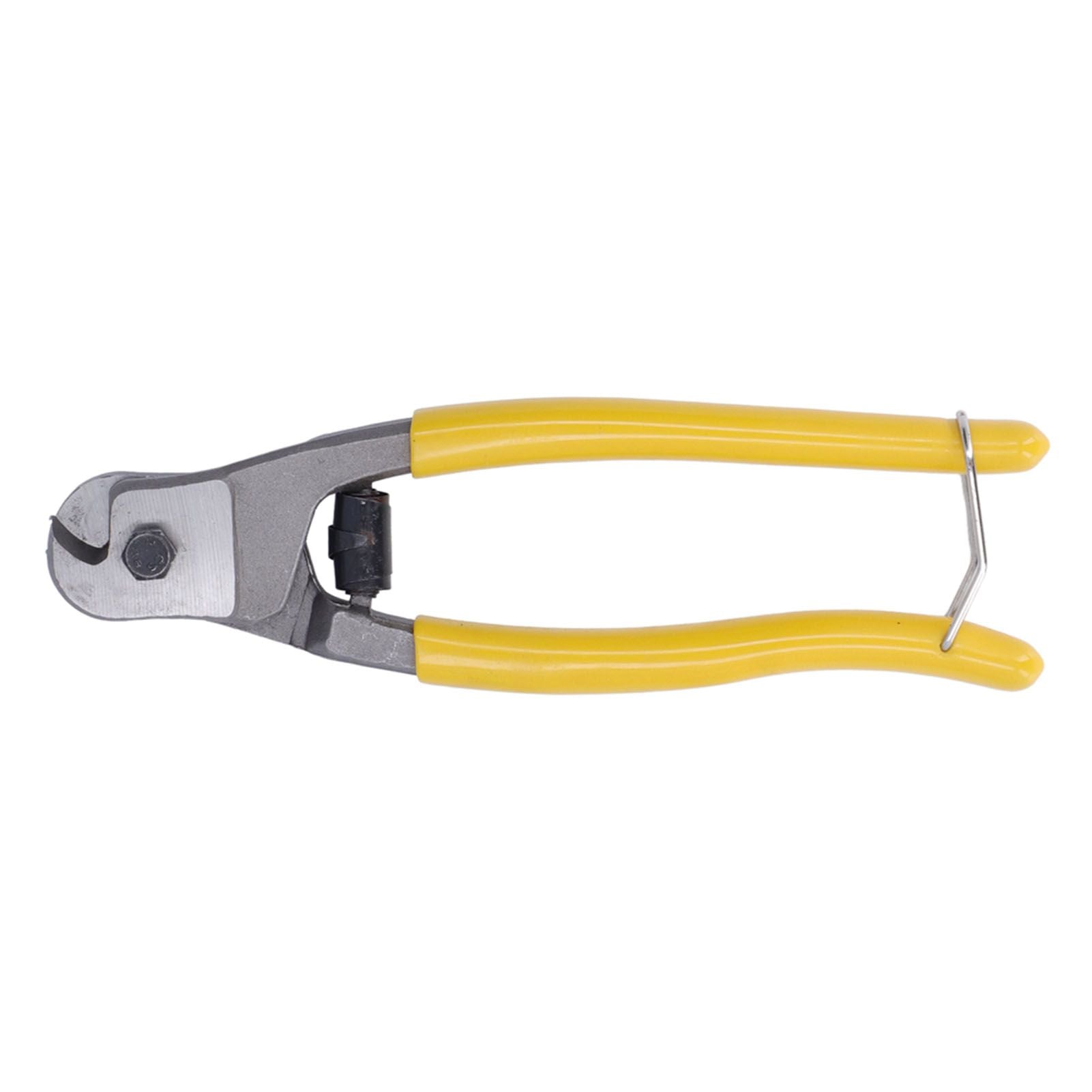 Wire Cutter Tool Steel High Sharpness Sturdy Durable Rustproof Effort Saving Ergonomic Design Cable Cutter V1294-YM0523-3114220002511