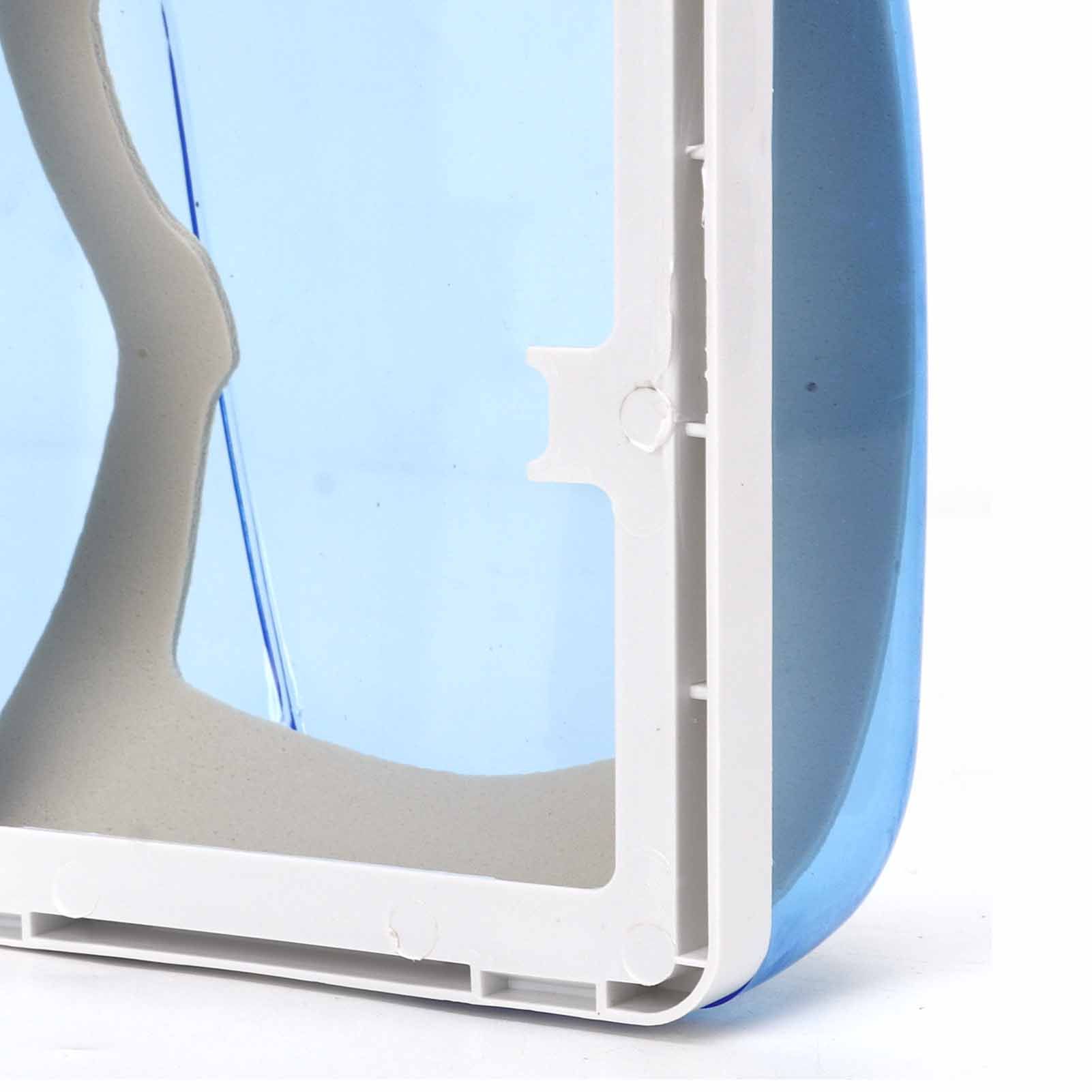 Universal 86 Type Socket Waterproof Box Transparent Wall Switch Protection Box for Bathroom Blue V1294-YM0523-3114220002911