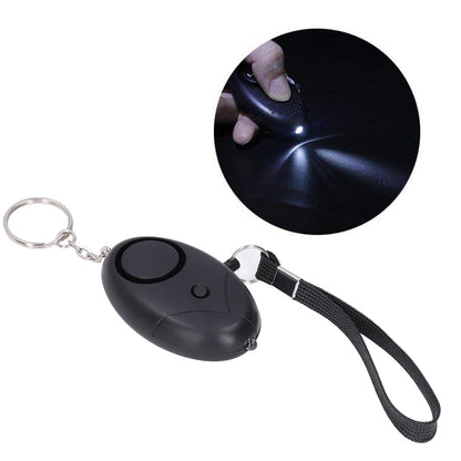 Emergency Alarm 130DB Very Loudly Security Self Defense Electronic Device with Key Chain for Hiking Camping V1294-YM0523-3114220003311