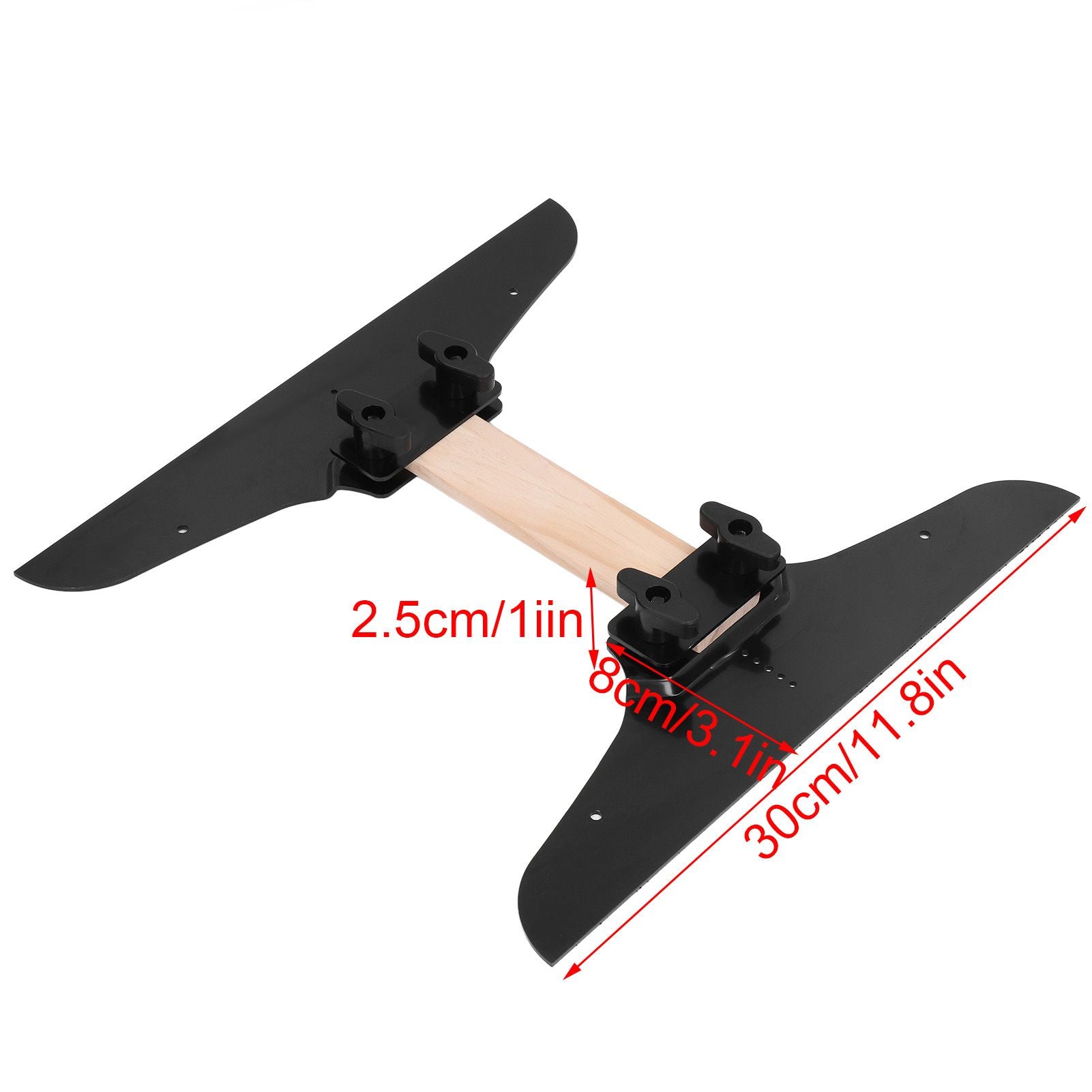 Stair Tread Template Set Adjustable Accurate Cutting Stair Tread Template Tool for Home Stair Decoration V1294-YM0523-3114220003411