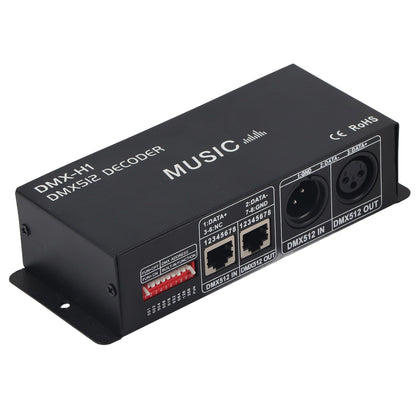 3 Channel DMX Decorder Adjustable RGB Dimming LED Decorder Controller for Bars Hotels Sober Bar4A V1294-YM0523-3114220004111
