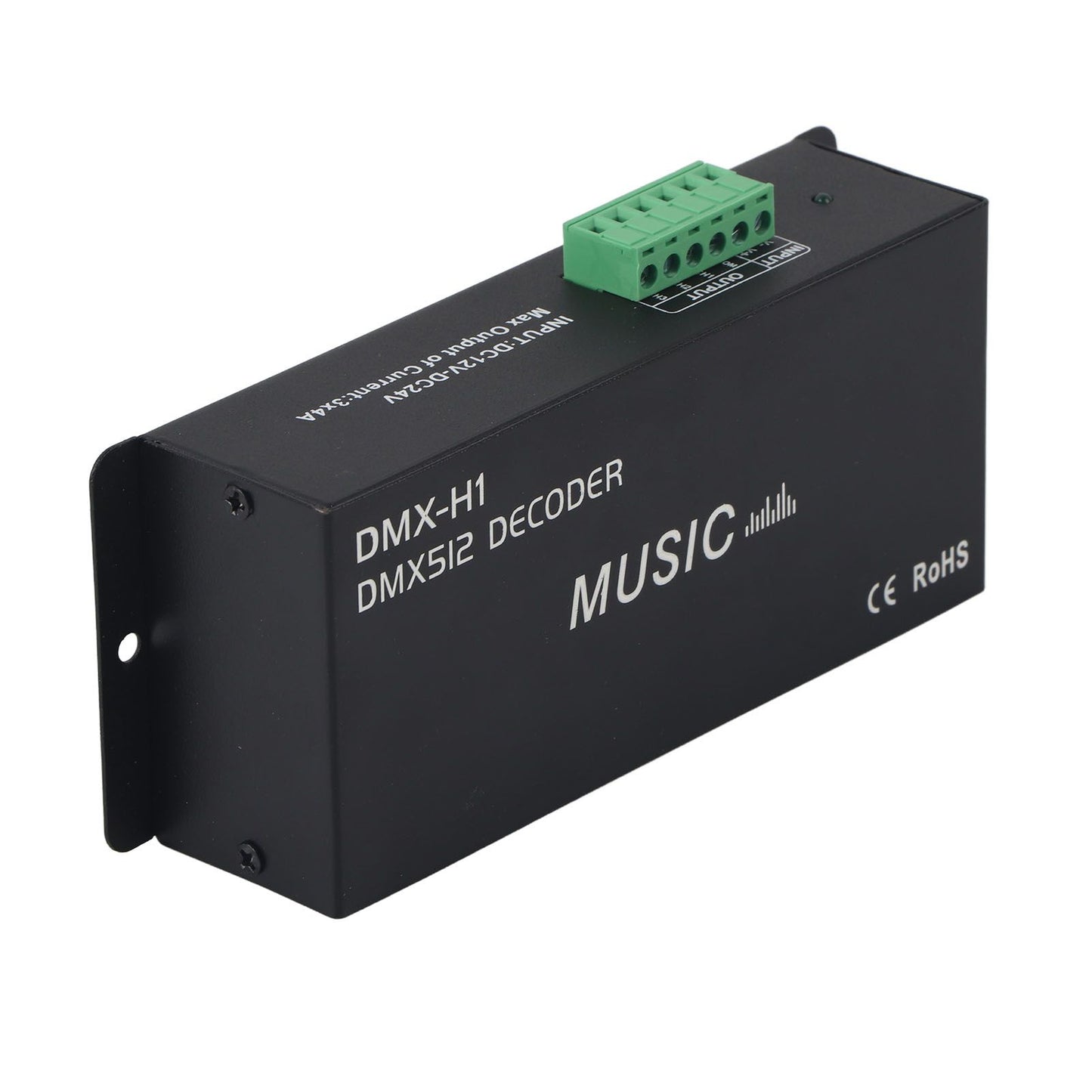 3 Channel DMX Decorder Adjustable RGB Dimming LED Decorder Controller for Bars Hotels Sober Bar4A V1294-YM0523-3114220004111