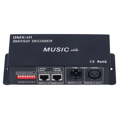 3 Channel DMX Decorder Adjustable RGB Dimming LED Decorder Controller for Bars Hotels Sober Bar8A V1294-YM0523-3114220004112