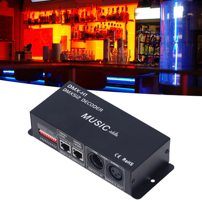 3 Channel DMX Decorder Adjustable RGB Dimming LED Decorder Controller for Bars Hotels Sober Bar8A V1294-YM0523-3114220004112