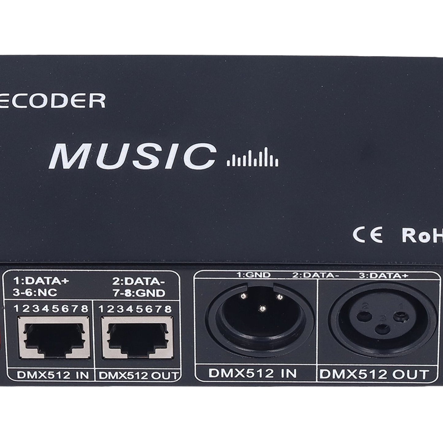 3 Channel DMX Decorder Adjustable RGB Dimming LED Decorder Controller for Bars Hotels Sober Bar8A V1294-YM0523-3114220004112