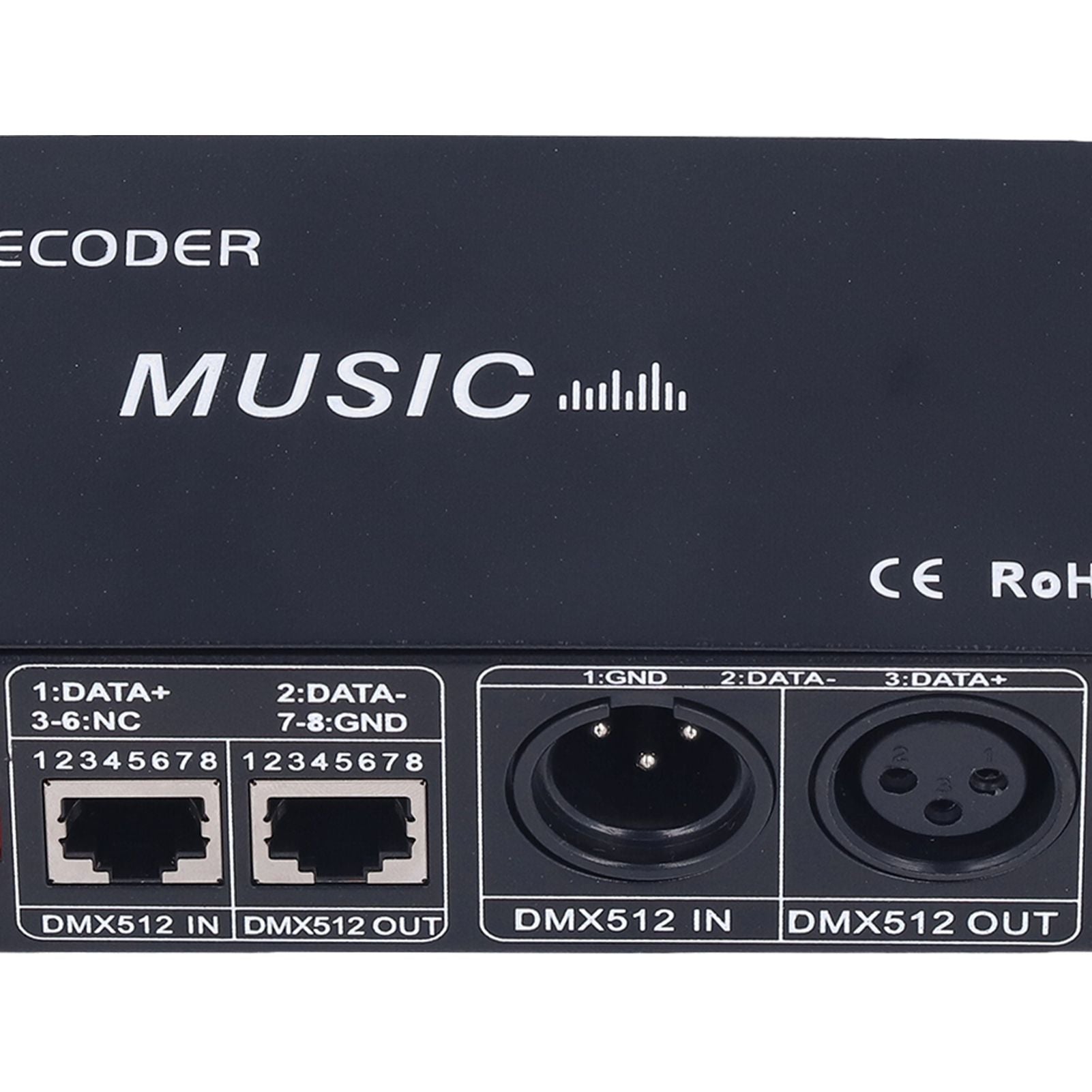 3 Channel DMX Decorder Adjustable RGB Dimming LED Decorder Controller for Bars Hotels Sober Bar8A V1294-YM0523-3114220004112