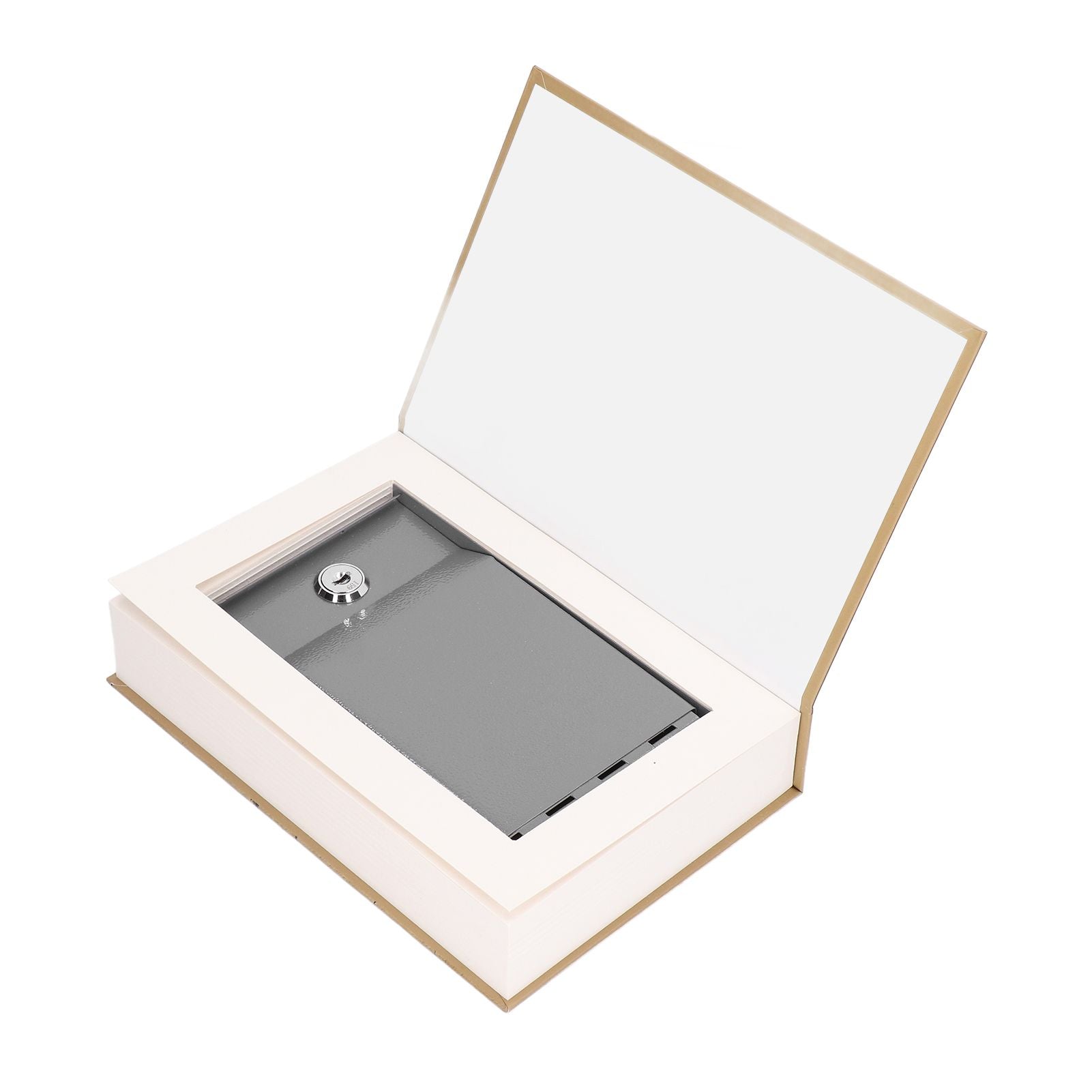Diversion Book Safe Simulation Sturdy Book Safe Storage Box with Key for Home Travel V1294-YM0523-3114220004211