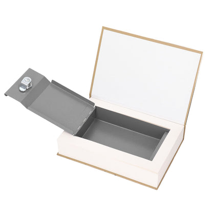 Diversion Book Safe Simulation Sturdy Book Safe Storage Box with Key for Home Travel V1294-YM0523-3114220004211