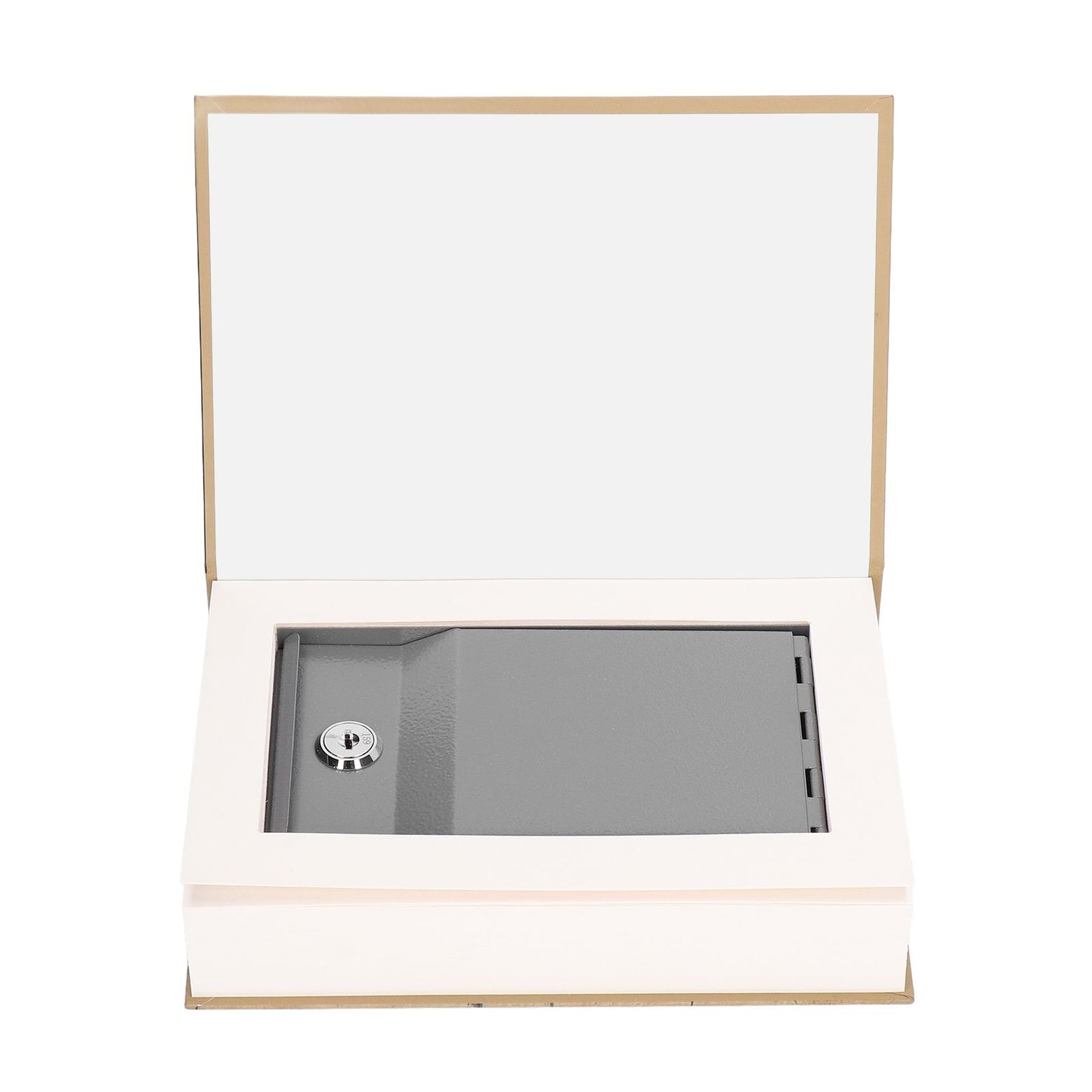 Diversion Book Safe Simulation Sturdy Book Safe Storage Box with Key for Home Travel V1294-YM0523-3114220004211
