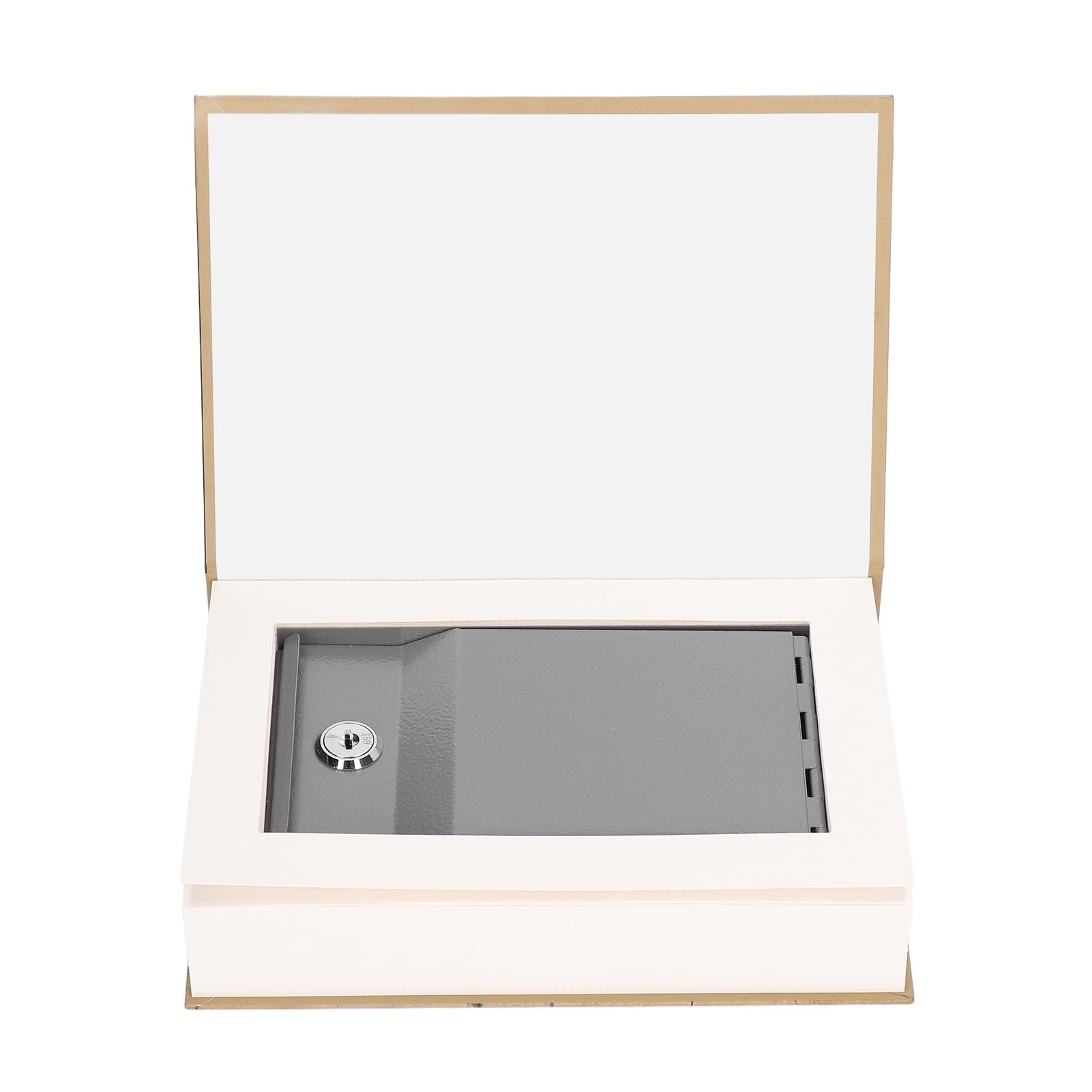 Diversion Book Safe Simulation Sturdy Book Safe Storage Box with Key for Home Travel V1294-YM0523-3114220004211