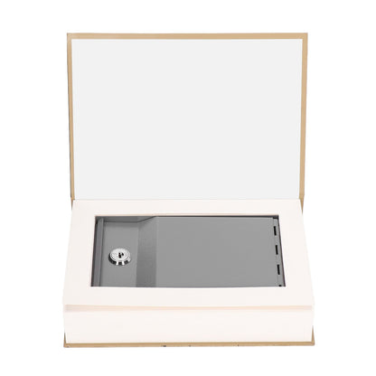 Diversion Book Safe Simulation Sturdy Book Safe Storage Box with Key for Home Travel V1294-YM0523-3114220004211