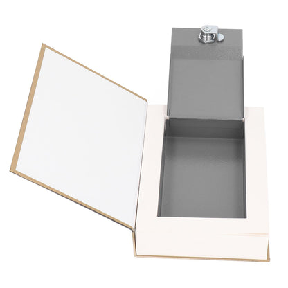 Diversion Book Safe Simulation Sturdy Book Safe Storage Box with Key for Home Travel V1294-YM0523-3114220004211