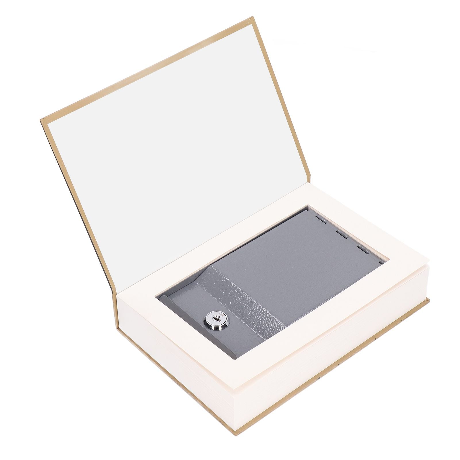 Diversion Book Safe Simulation Sturdy Book Safe Storage Box with Key for Home Travel V1294-YM0523-3114220004211