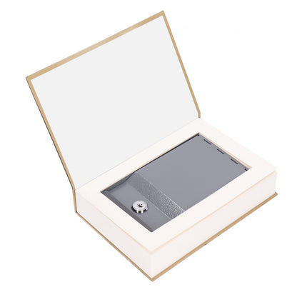 Diversion Book Safe Simulation Sturdy Book Safe Storage Box with Key for Home Travel V1294-YM0523-3114220004211