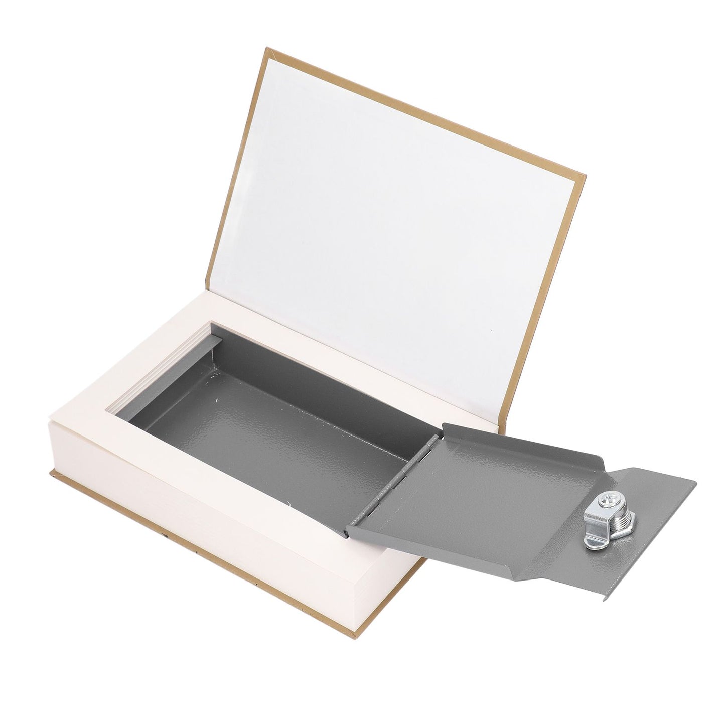 Diversion Book Safe Simulation Sturdy Book Safe Storage Box with Key for Home Travel V1294-YM0523-3114220004211