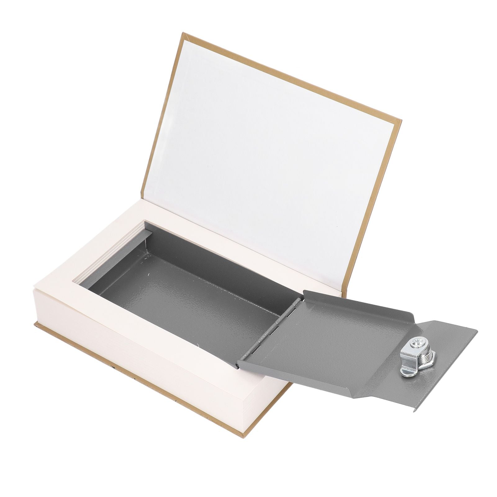 Diversion Book Safe Simulation Sturdy Book Safe Storage Box with Key for Home Travel V1294-YM0523-3114220004211