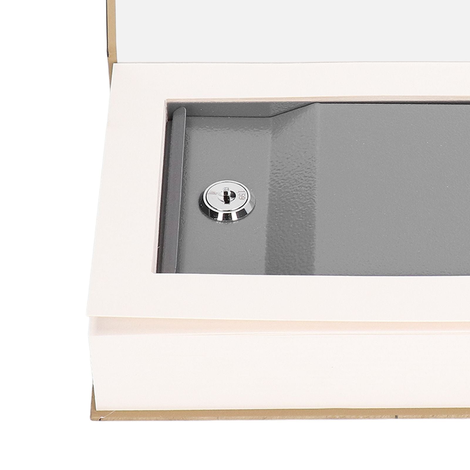 Diversion Book Safe Simulation Sturdy Book Safe Storage Box with Key for Home Travel V1294-YM0523-3114220004211