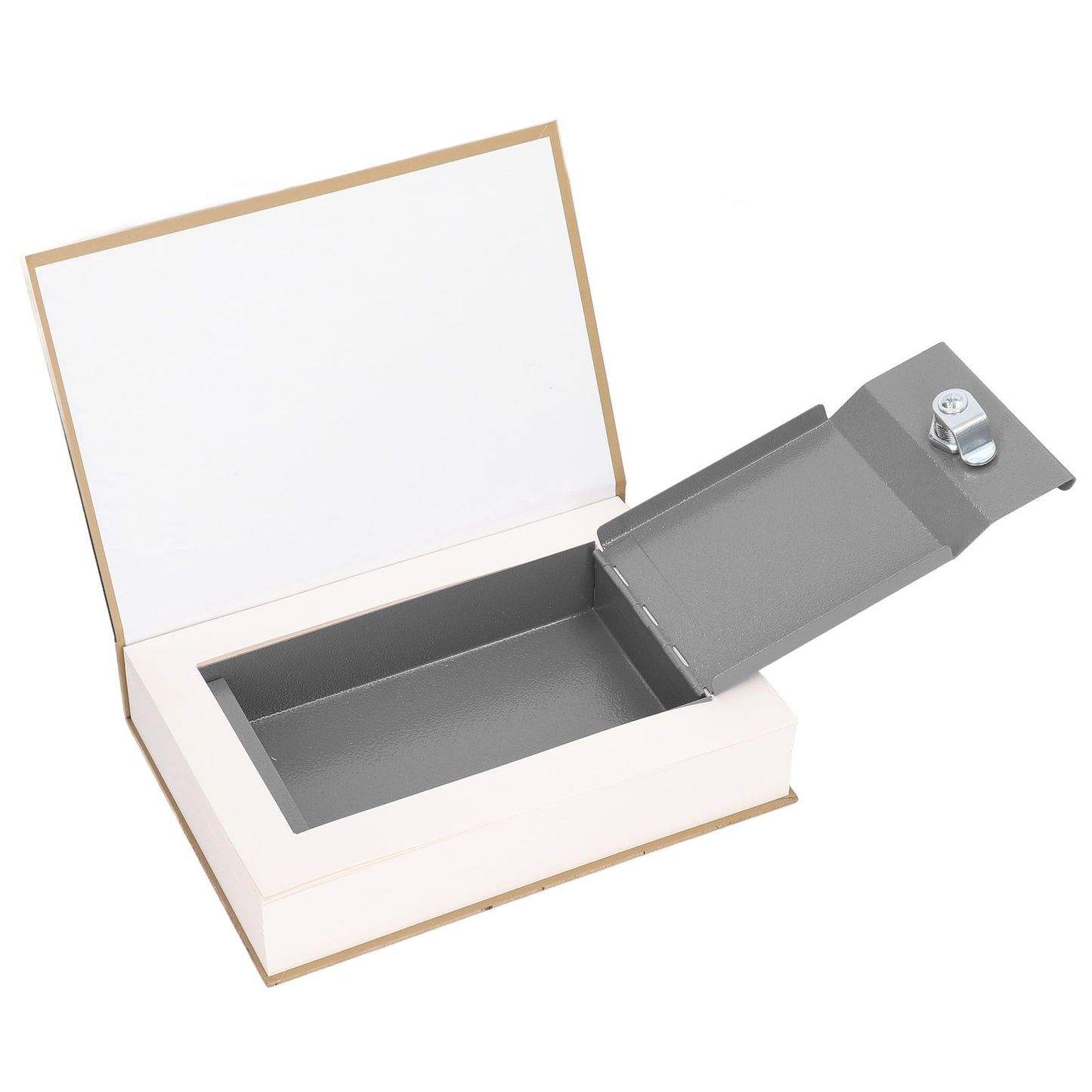 Diversion Book Safe Simulation Sturdy Book Safe Storage Box with Key for Home Travel V1294-YM0523-3114220004211