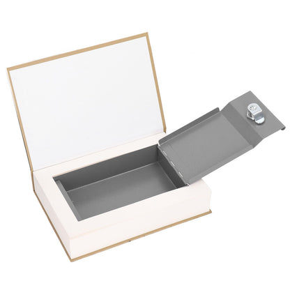 Diversion Book Safe Simulation Sturdy Book Safe Storage Box with Key for Home Travel V1294-YM0523-3114220004211