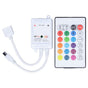 24 Keys Smart LED Remote Control RGB Wireless Controller 16 Colors 4 Light Patterns DC 5V-24V for Tuya4 Way V1294-YM0523-3114220004312