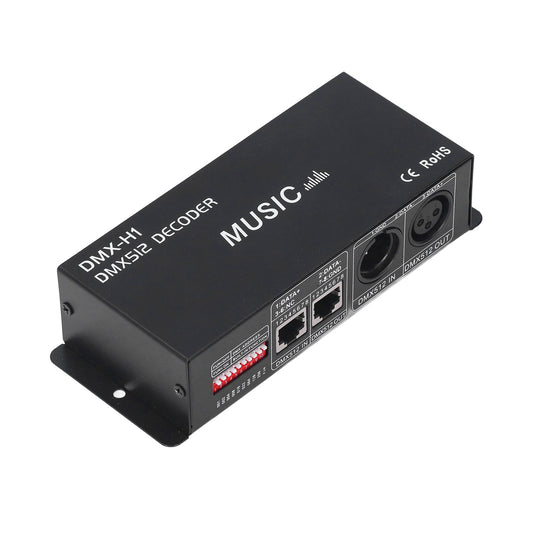 4 Channel DMX 512 Decorder Adjustable RGB Dimming LED Decorder Controller for Bars Hotels Sober Bars4A V1294-YM0523-3114220004911