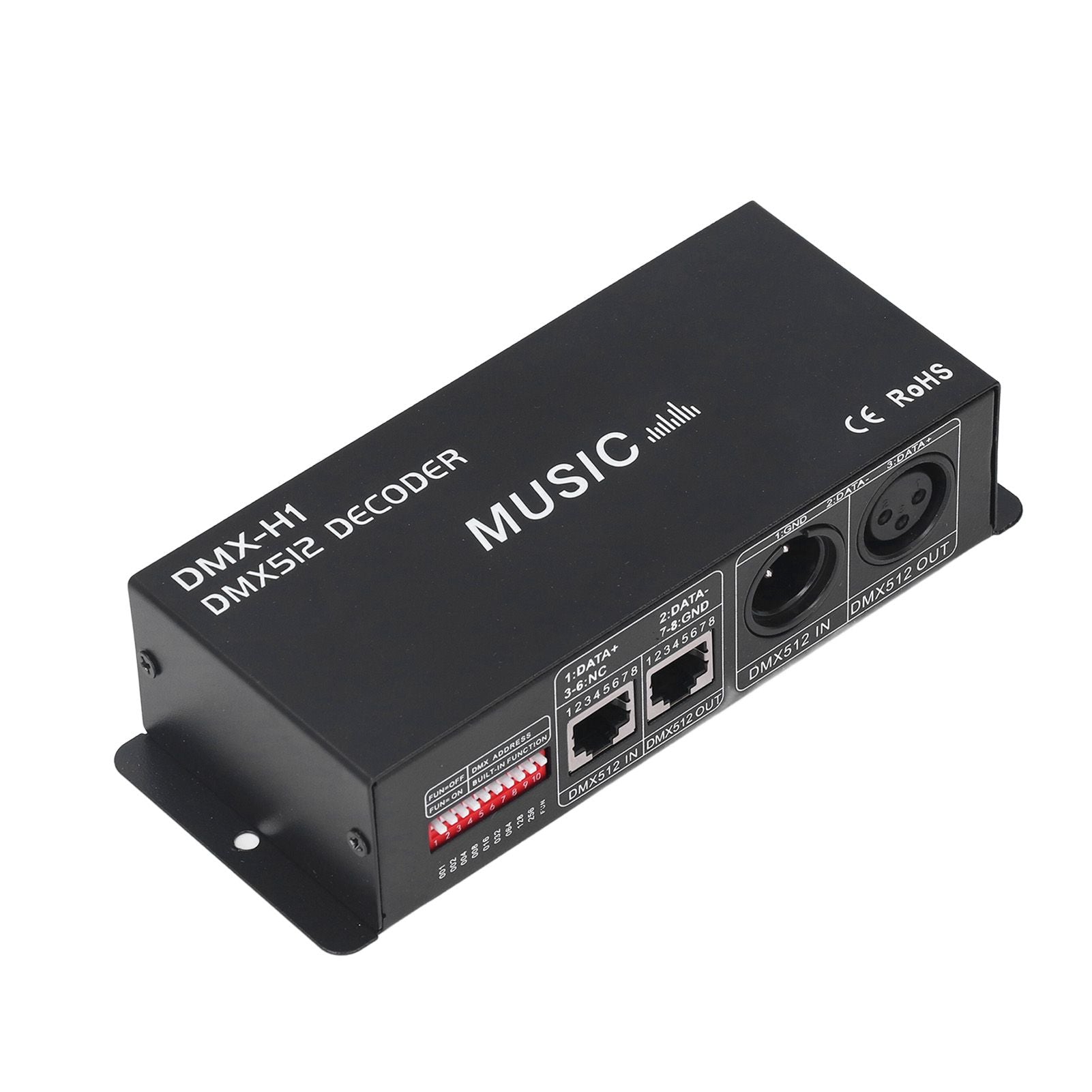 4 Channel DMX 512 Decorder Adjustable RGB Dimming LED Decorder Controller for Bars Hotels Sober Bars4A V1294-YM0523-3114220004911
