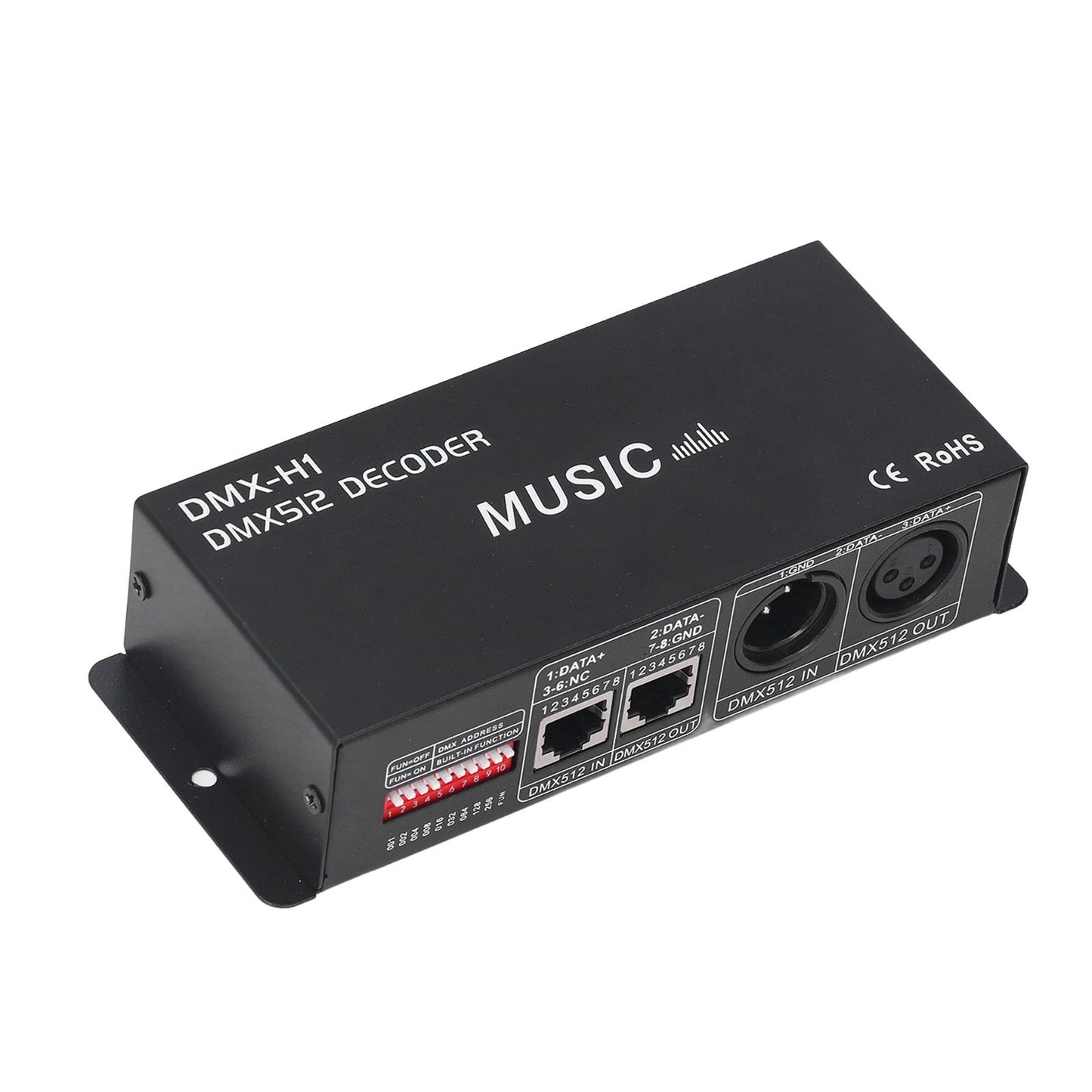 4 Channel DMX 512 Decorder Adjustable RGB Dimming LED Decorder Controller for Bars Hotels Sober Bars4A V1294-YM0523-3114220004911